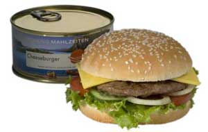 Burger In a Can