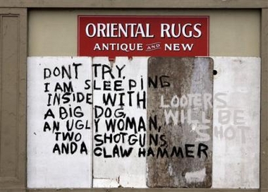 Warning To Looters